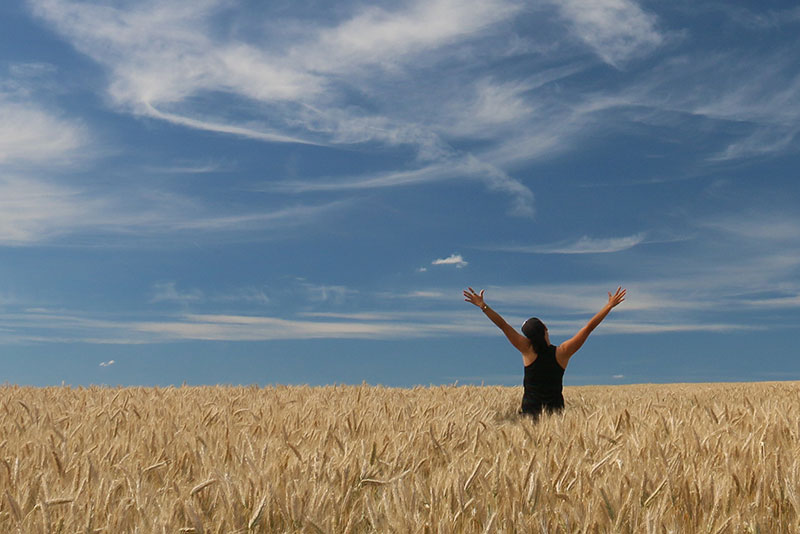 mental health foundation articles mental health awareness 2021 picture of a woman in a wheat field