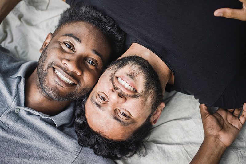 mental health foundation articles lgbtq mental health image of gay couple